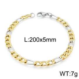 Stainless Steel Gold-plating Bracelet