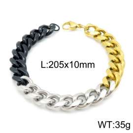 Stainless Steel Black-plating Bracelet