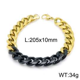 Stainless Steel Black-plating Bracelet