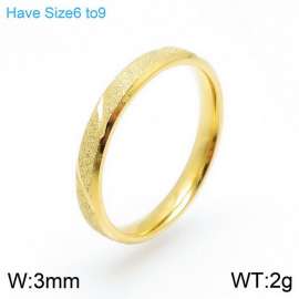 Stainless Steel Gold-plating Ring