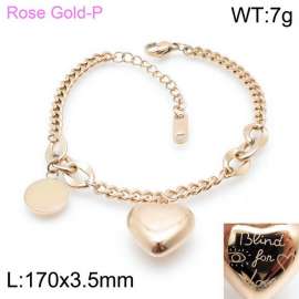 Stainless Steel Rose Gold-plating Bracelet