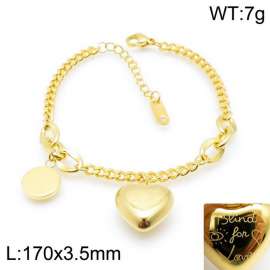 Stainless Steel Gold-plating Bracelet