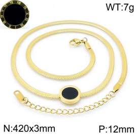 SS Gold-Plating Necklace