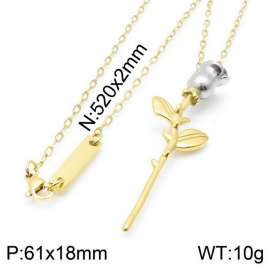 SS Gold-Plating Necklace