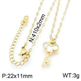 SS Gold-Plating Necklace