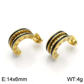 SS Gold-Plating Earring