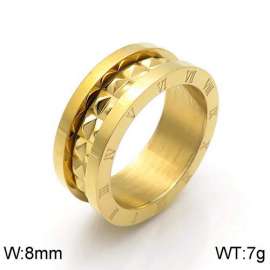 Stainless Steel Gold-plating Ring