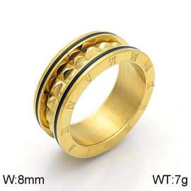 Stainless Steel Gold-plating Ring