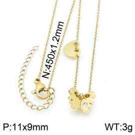 SS Gold-Plating Necklace