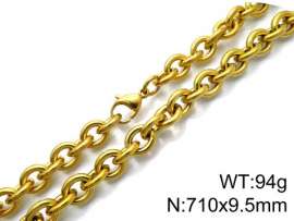 SS Gold-Plating Necklace