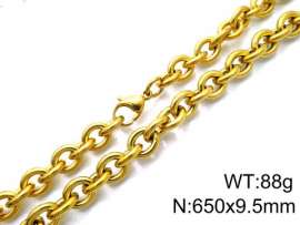 SS Gold-Plating Necklace