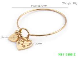 Stainless Steel Gold-plating Bangle