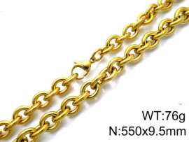 SS Gold-Plating Necklace