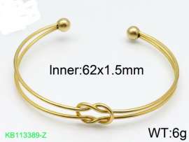 Stainless Steel Gold-plating Bangle