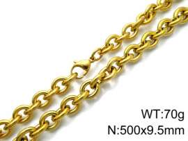 SS Gold-Plating Necklace