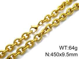 SS Gold-Plating Necklace