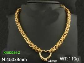 SS Gold-Plating Necklace