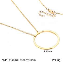 SS Gold-Plating Necklace