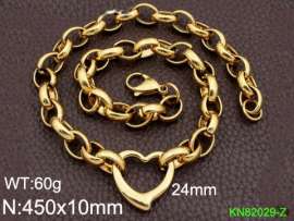 SS Gold-Plating Necklace