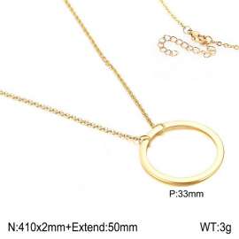 SS Gold-Plating Necklace