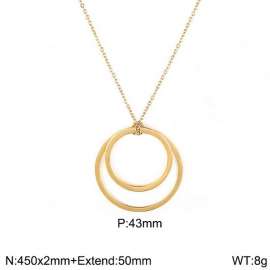 SS Gold-Plating Necklace