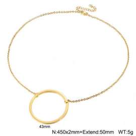 SS Gold-Plating Necklace