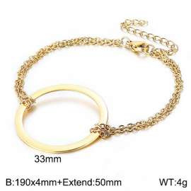 Stainless Steel Gold-plating Bracelet