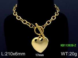 Stainless Steel Gold-plating Bracelet