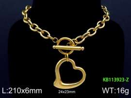 Stainless Steel Gold-plating Bracelet