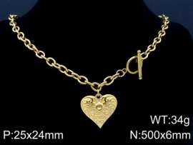 SS Gold-Plating Necklace