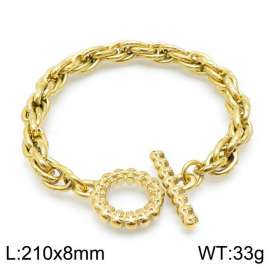 Stainless Steel Gold-plating Bracelet