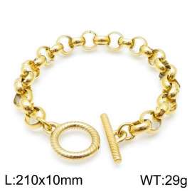 Stainless Steel Gold-plating Bracelet