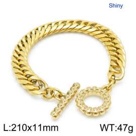 Stainless Steel Gold-plating Bracelet