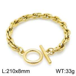 Stainless Steel Gold-plating Bracelet
