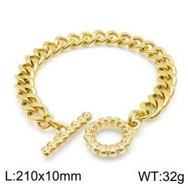Stainless Steel Gold-plating Bracelet