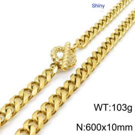 SS Gold-Plating Necklace