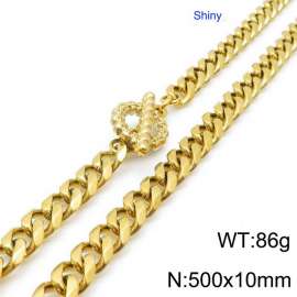 SS Gold-Plating Necklace