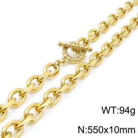 SS Gold-Plating Necklace