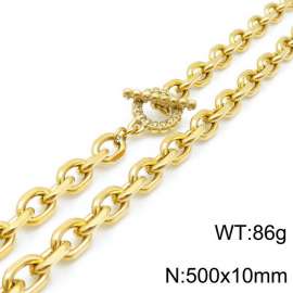 SS Gold-Plating Necklace