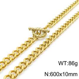 SS Gold-Plating Necklace