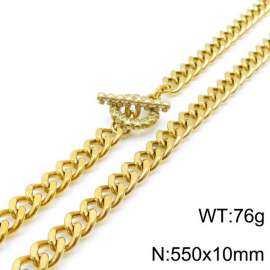 SS Gold-Plating Necklace