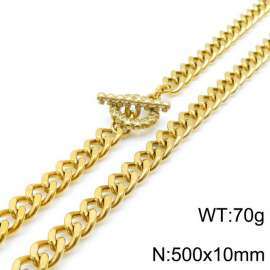 SS Gold-Plating Necklace