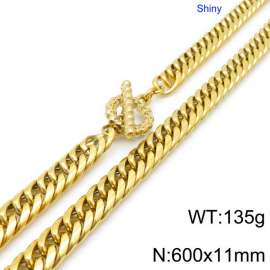 SS Gold-Plating Necklace