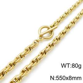 SS Gold-Plating Necklace