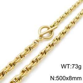 SS Gold-Plating Necklace