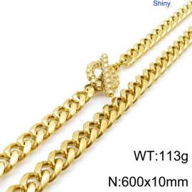 SS Gold-Plating Necklace