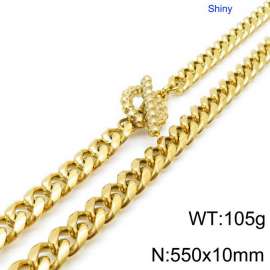 SS Gold-Plating Necklace