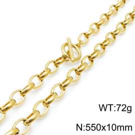 SS Gold-Plating Necklace