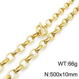 SS Gold-Plating Necklace