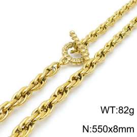 SS Gold-Plating Necklace